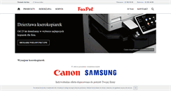 Desktop Screenshot of faxpol.pl